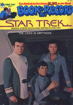 br 522 Star Trek TV  Vintage Vinyl Record and Book Set 1979 Factory Sealed 
