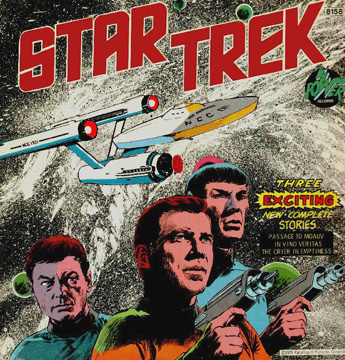 Star Trek Record #8 12 inch 33 1/3 RPM Original Release w/ comic Book 1976 